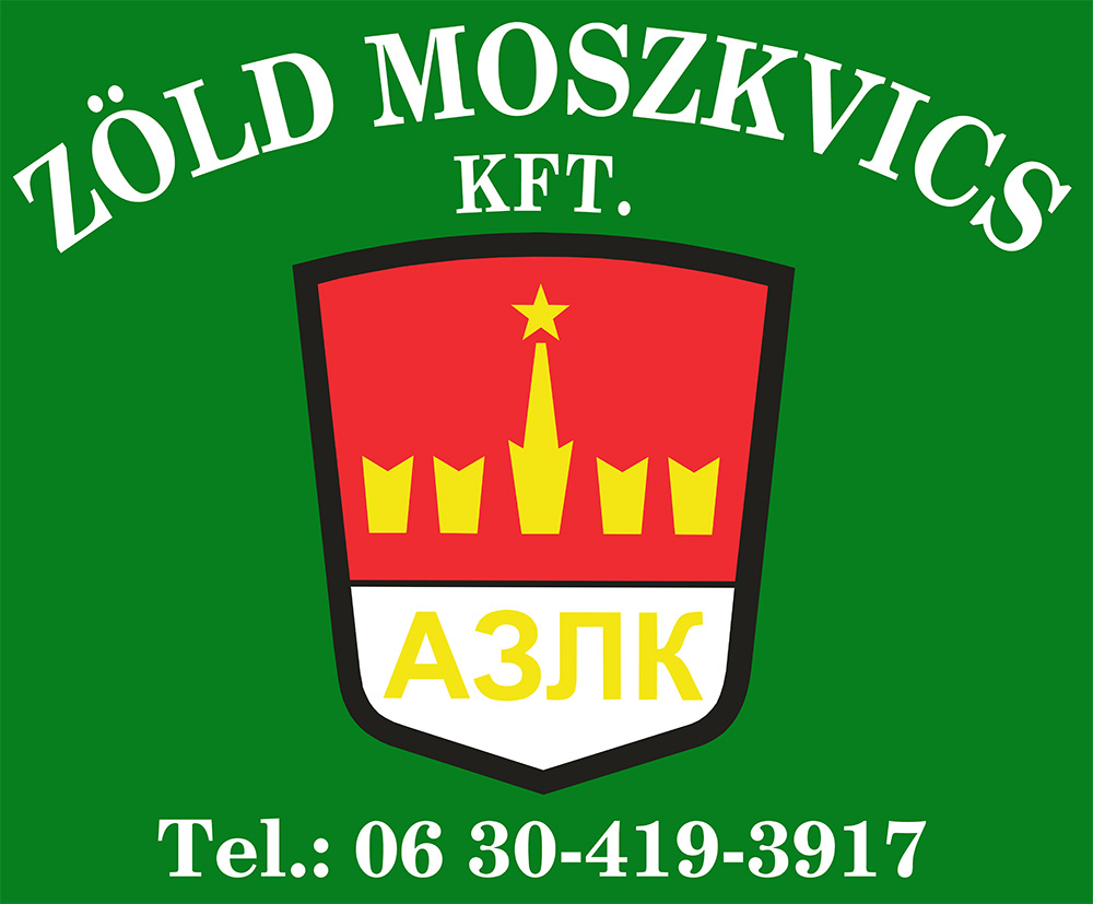 Zöld Moszkvics Kft. logó